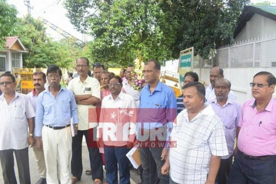 Tripura Power Dept Employees demand service rules like other state govt employees
